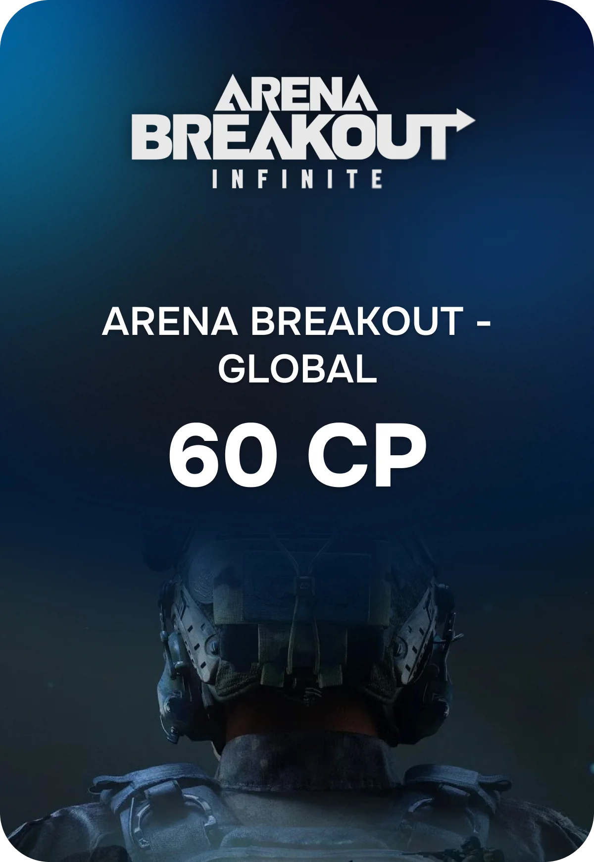 Игровая валюта Arena Breakout - Global 60 CP