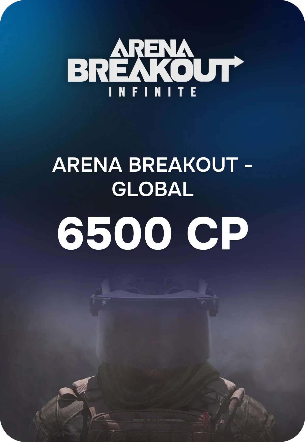 Игровая валюта Arena Breakout - Global 6500 CP