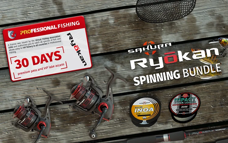 Professional Fishing: Sakura Ryokan Spinning