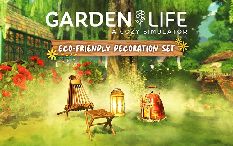 Garden Life: A Cozy Simulator - Eco-friendly Decoration Set