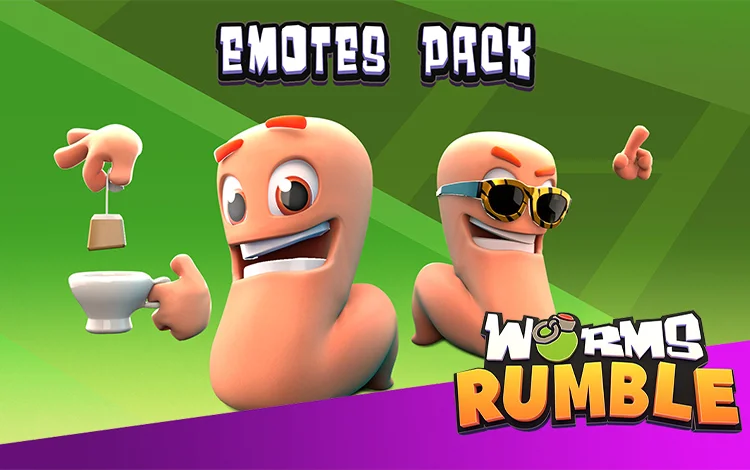 Worms Rumble - Emote Pack
