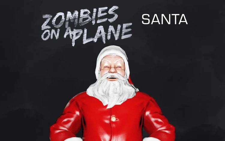 Zombies on a Plane - Santa