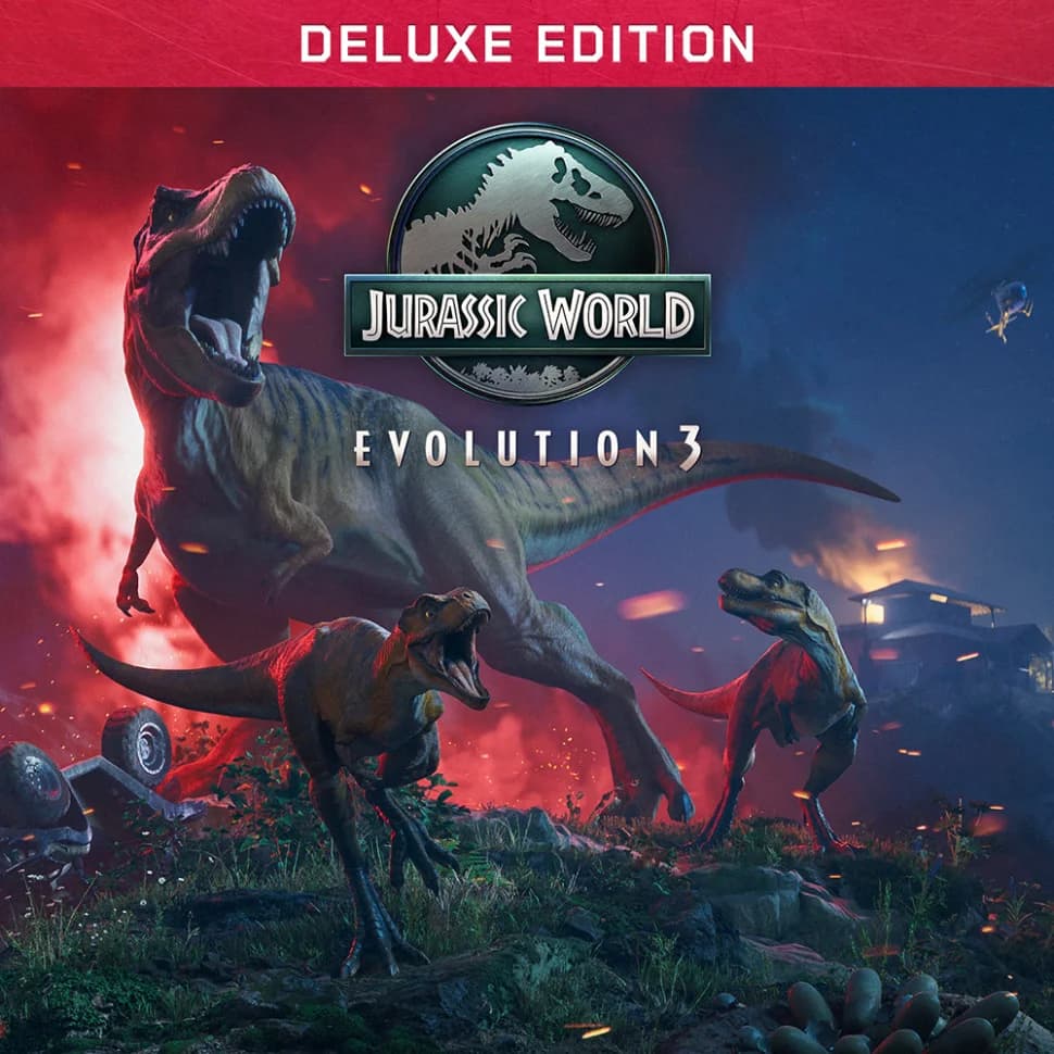 Игра Jurassic World Evolution 3 Deluxe Edition для PC / ПК, активация в стим Steam для региона РФ / Россия цифровой ключ