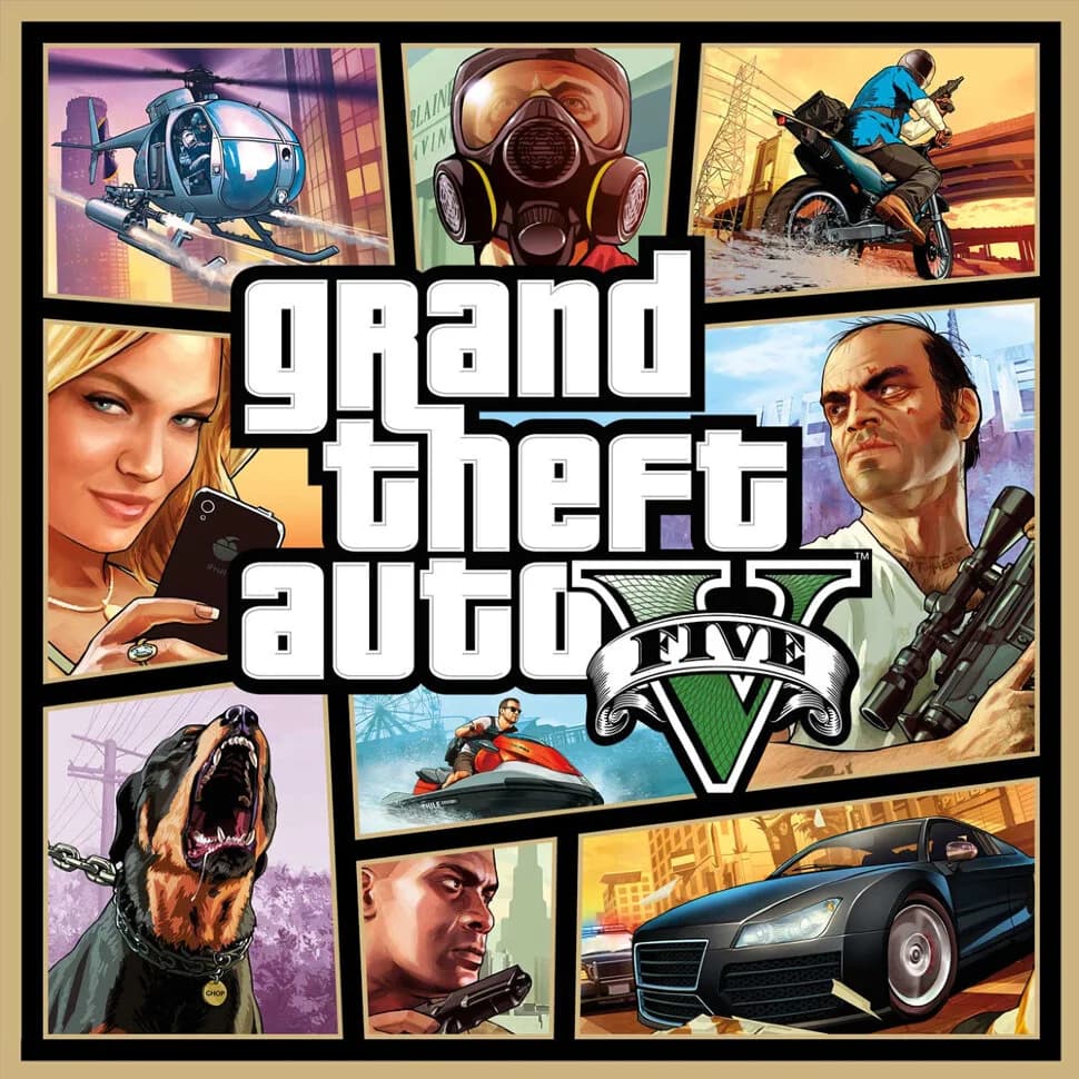 Игра Grand Theft Auto V GTA 5 2022