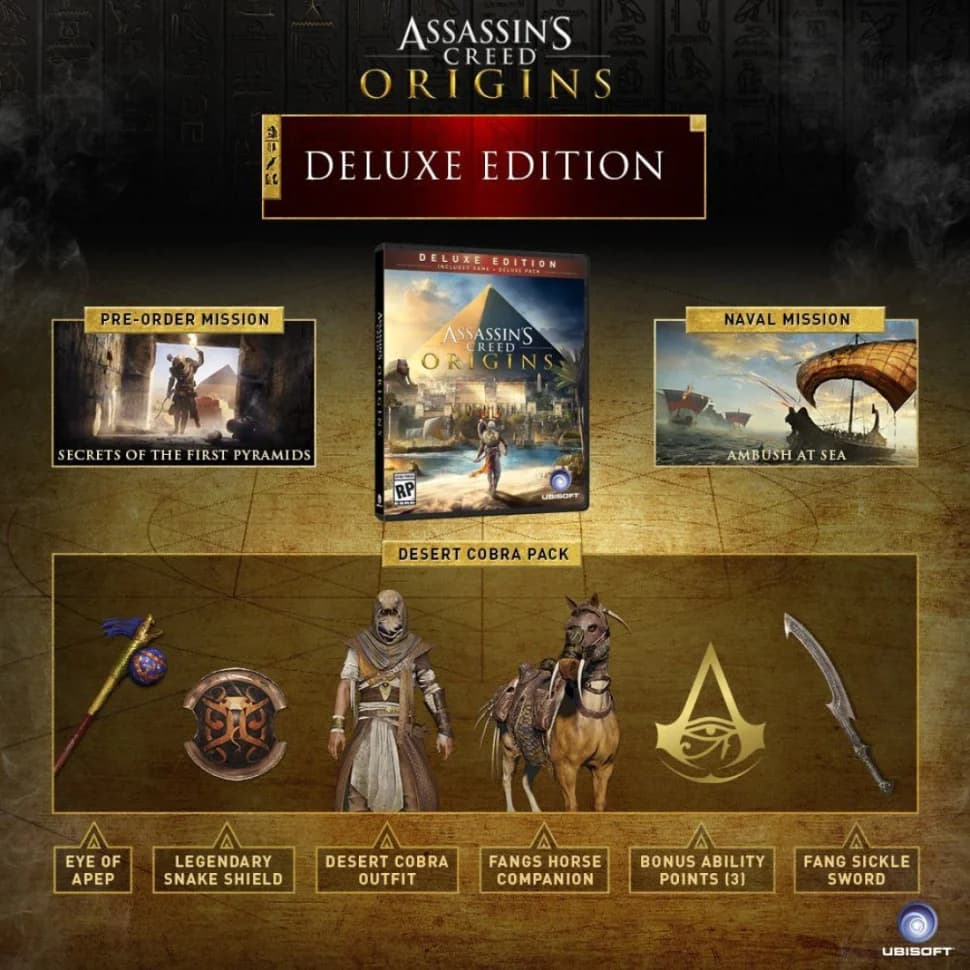 Assassin's Creed Origins Deluxe Edition