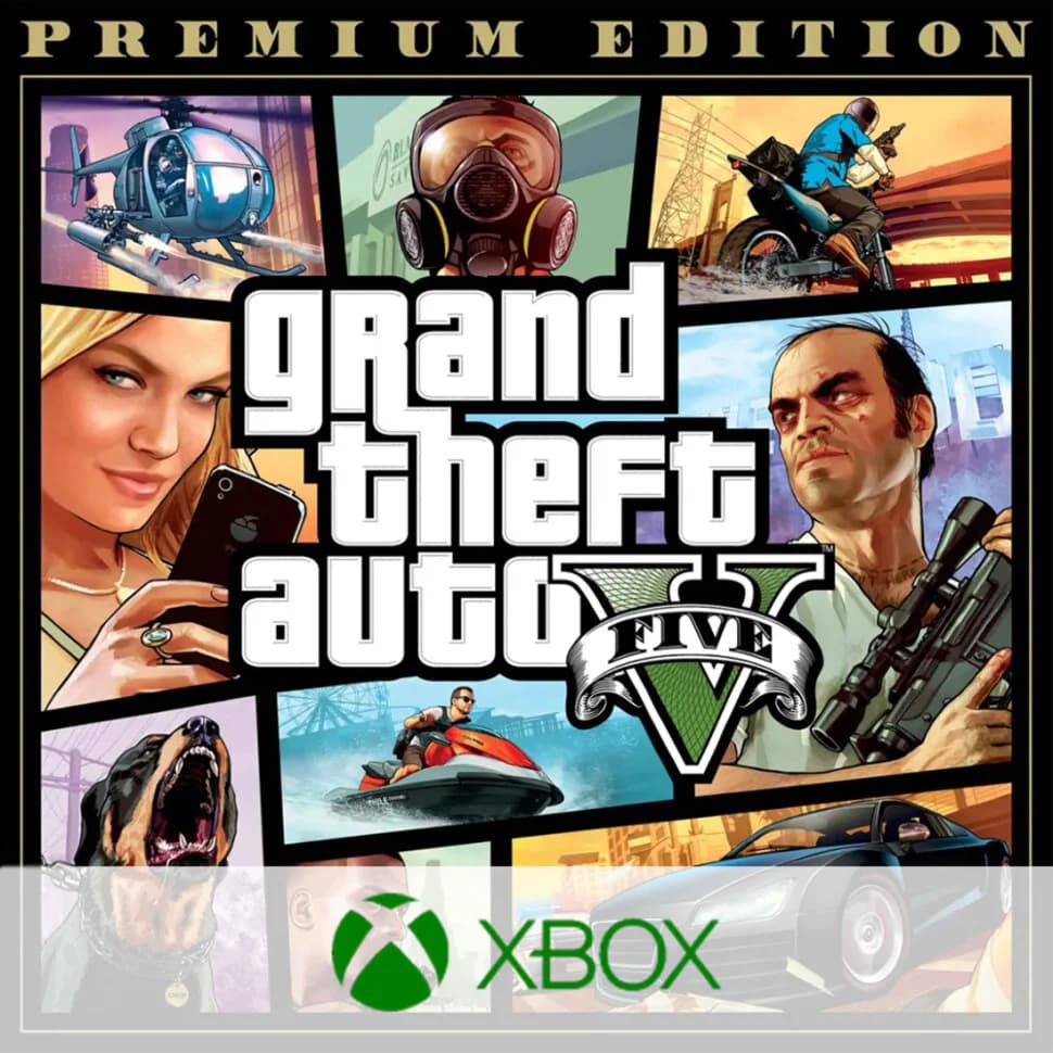 Игра Grand Theft Auto V GTA 5 Premium Edition