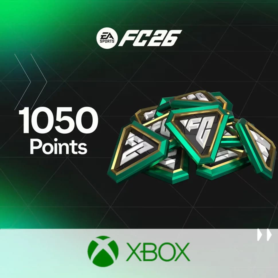 Пополнение EA SPORTS FC 26 POINTS 1050 Xbox One / Series S / Series X