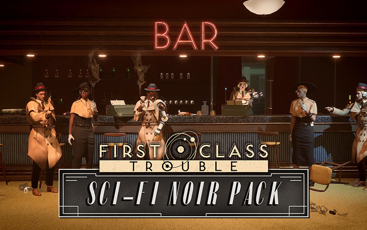 First Class Trouble Sci-Fi Noir Pack