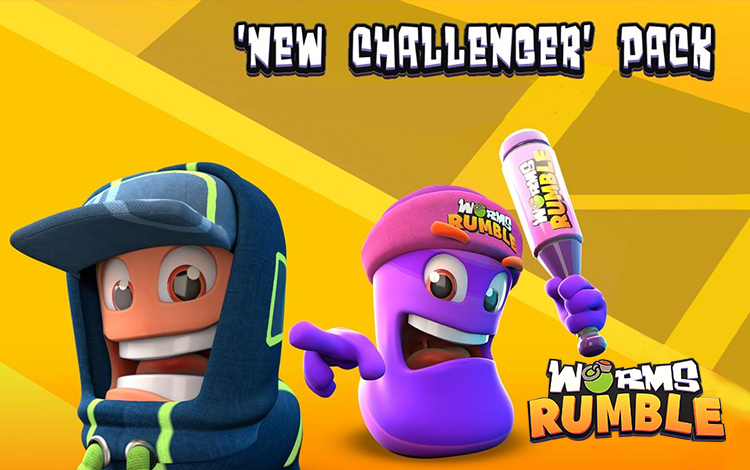 Worms Rumble - New Challenger Pack