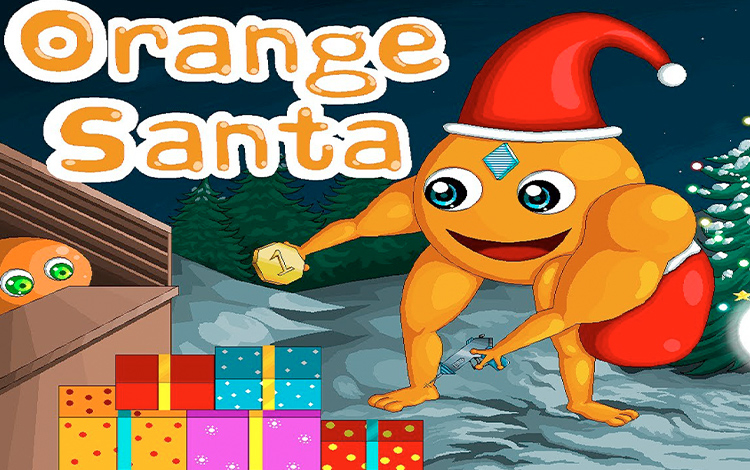 Orange Santa
