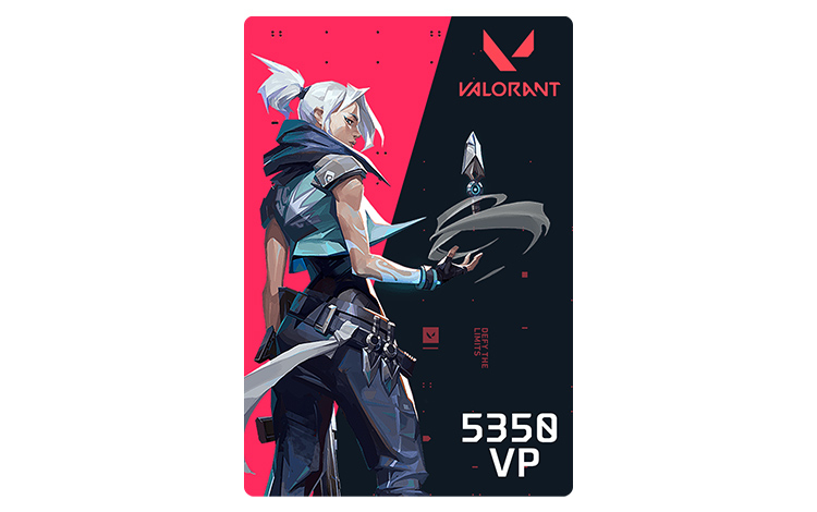Игровая валюта Valorant: 5350 VP