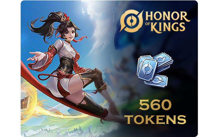 Игровая валюта Honor of Kings 560 Tokens