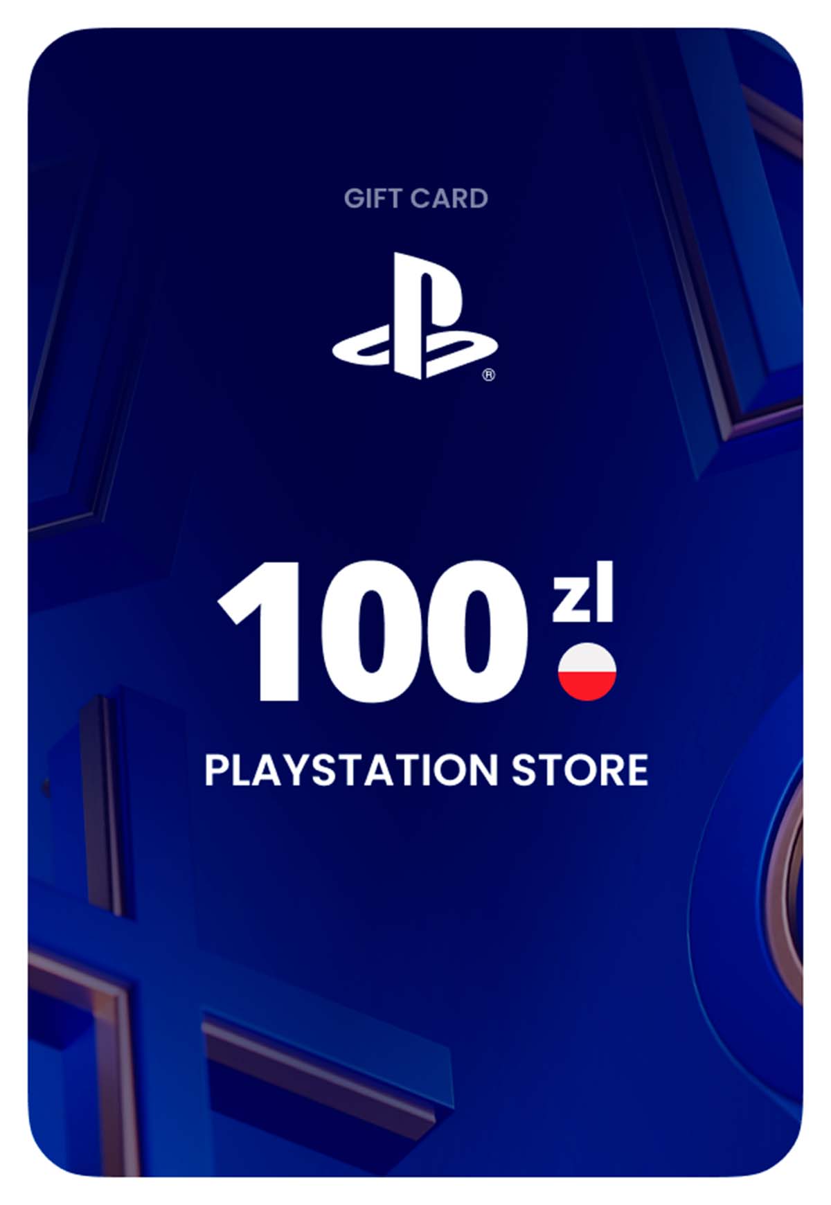 Карта пополнения Playstation Store Польша 100 zl / PLN 100