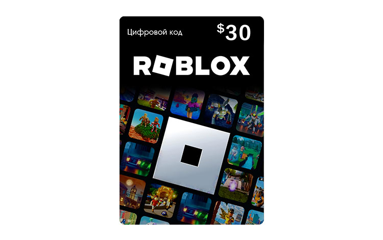 Карта оплаты Roblox 30 USD USA