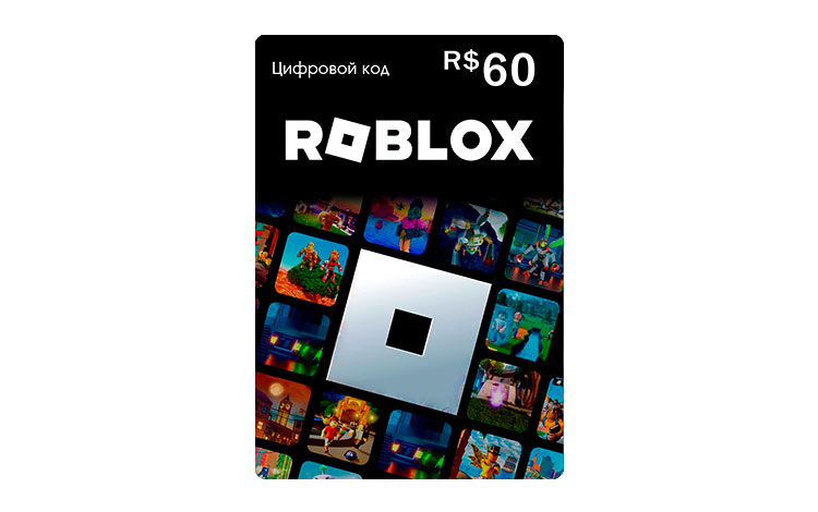 Карта оплаты Roblox 60 BRL Brazil
