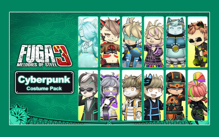 Fuga: Melodies of Steel 3 - Cyberpunk Costume Pack