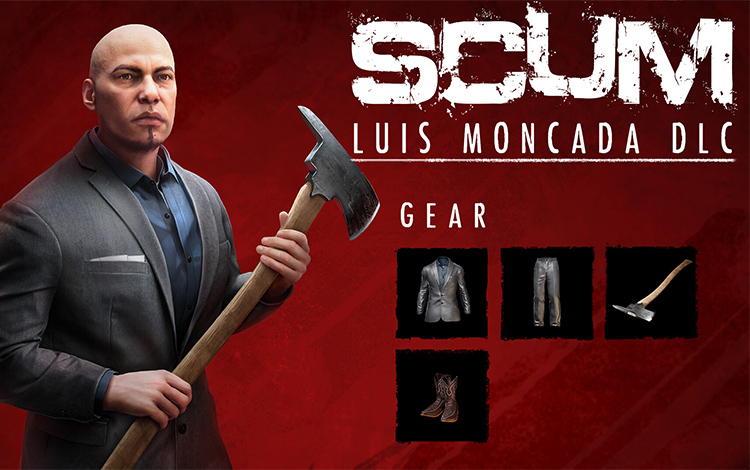 SCUM - Luis Moncada Character Pack