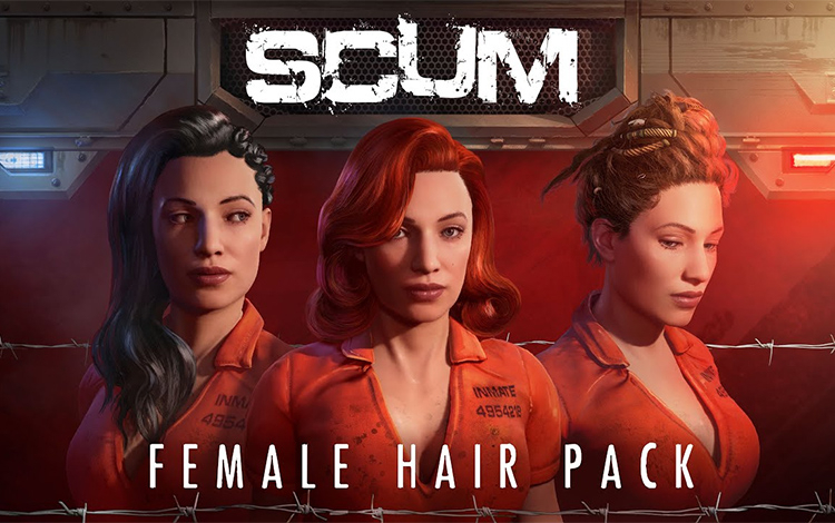 SCUM - Female Hair Pack