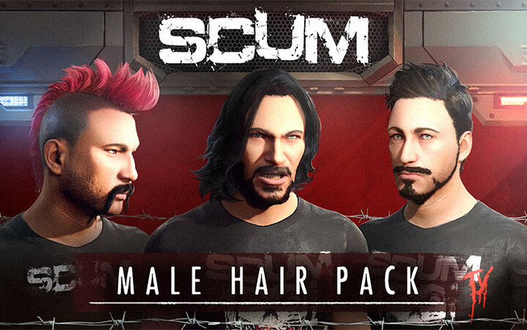 SCUM - Male Hair Pack