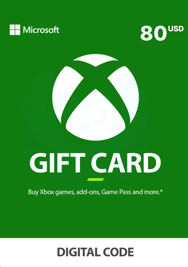 Xbox Live Gift Card 80 USD (US)